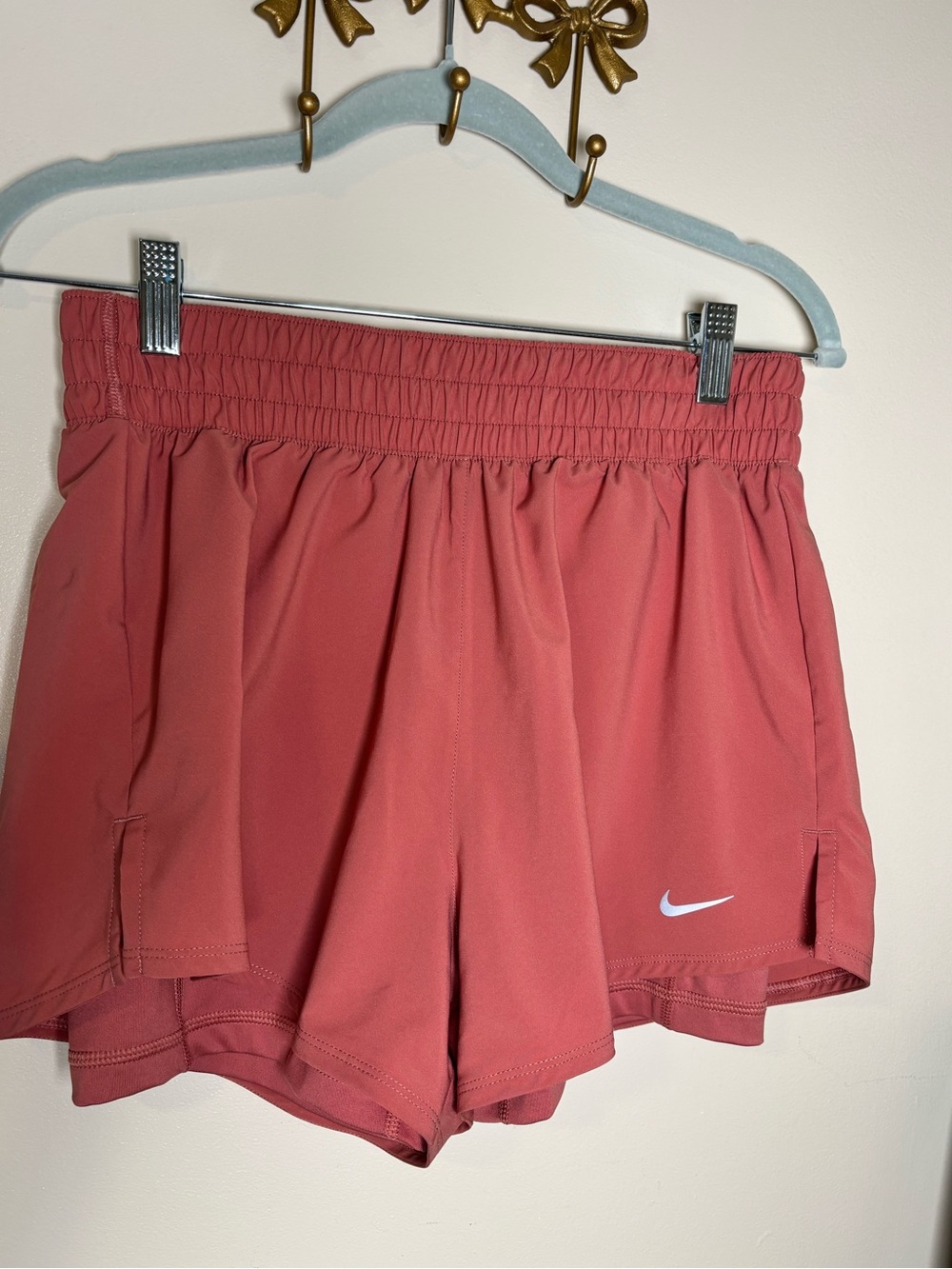 Nike Women's Coral Running Shorts size small